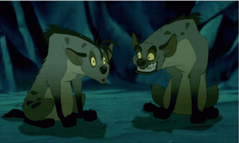 Hyenas Talking Lion King Meme GIF