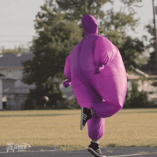 Hype Fortnite Dance Bubble Suit GIF