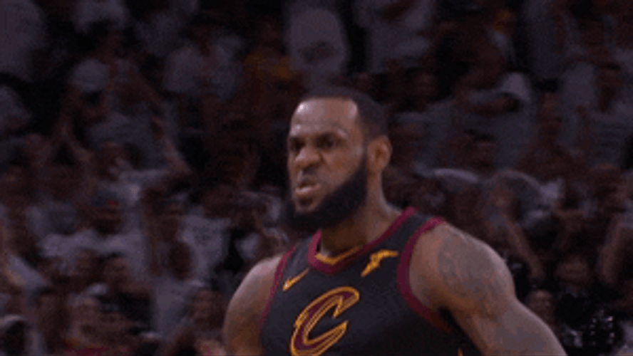 Hype Lebron James NBA Yeah GIF
