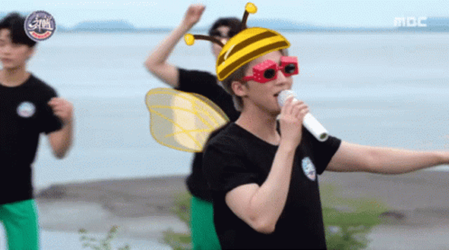 Hype Man Cobalt Bee GIF