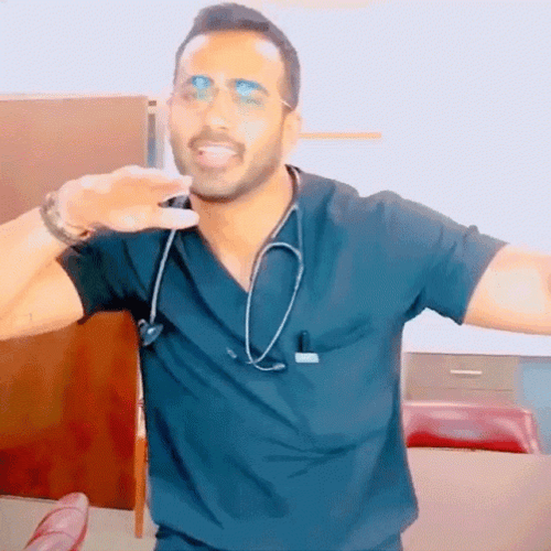Hype Man Nurse GIF