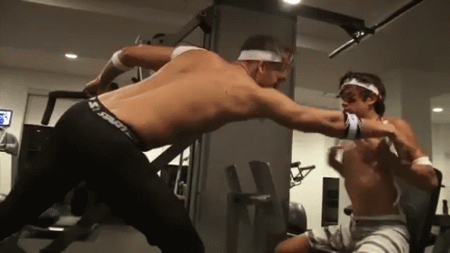Hype Man Workout GIF