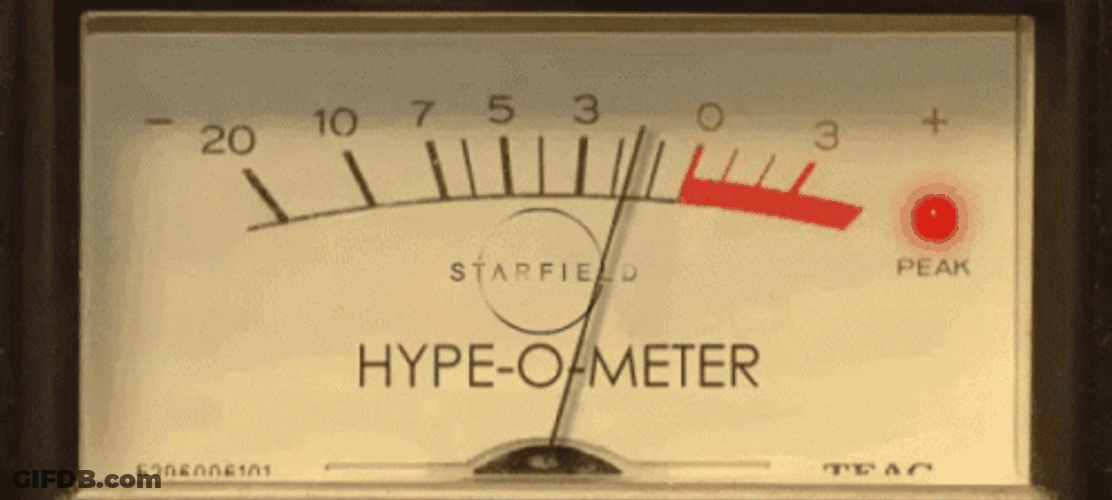Hype Meter Shows Low Level GIF