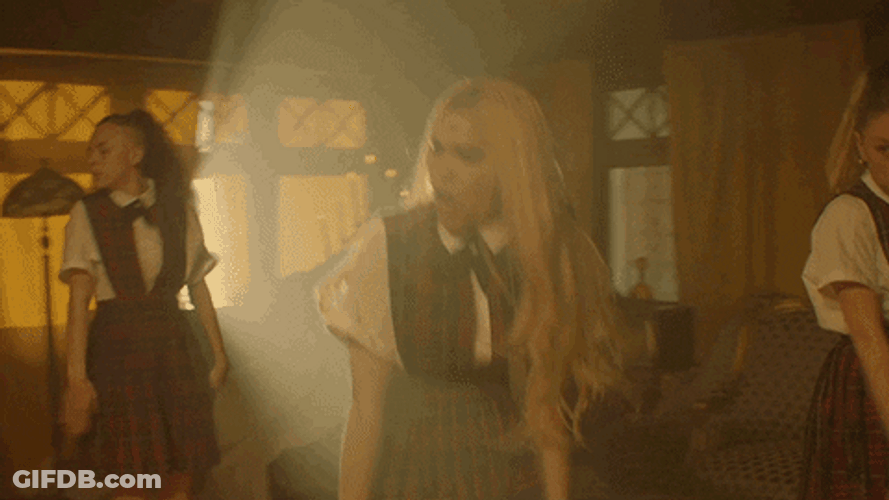 Hyped Dancing Girls GIF
