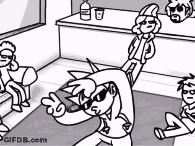 Hyper Dance Animation GIF