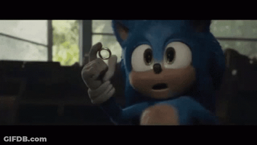Hyper Sonic Holding A Ring GIF