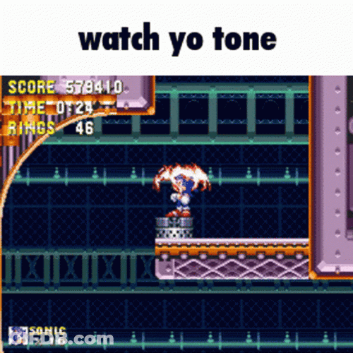 Hyper Sonic Watch Yo Tone GIF