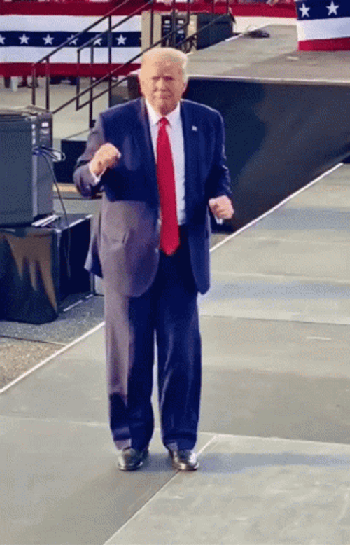 Hyper Trump Dance GIF