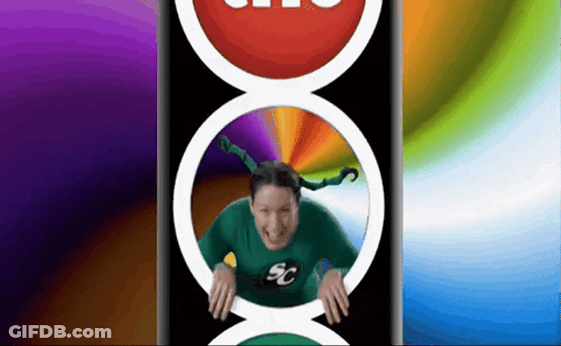 Hyper Woman Playing Game GIF
