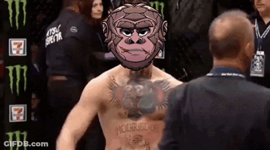 Hyperkongz Conor Mcgregor Walk GIF