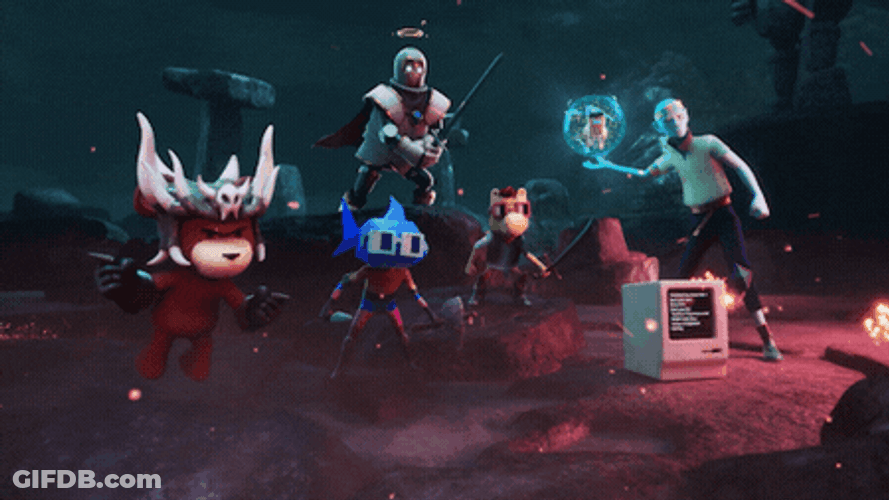 HyperLoot Cc0 Wars Game Characters Assemble GIF