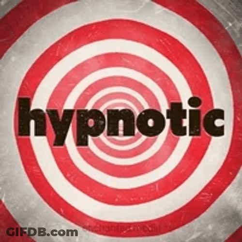 Hypnosis Hypnotic Red Spiral Trance GIF