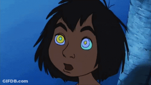 Hypnotic Cartoon Face Close-Up GIF