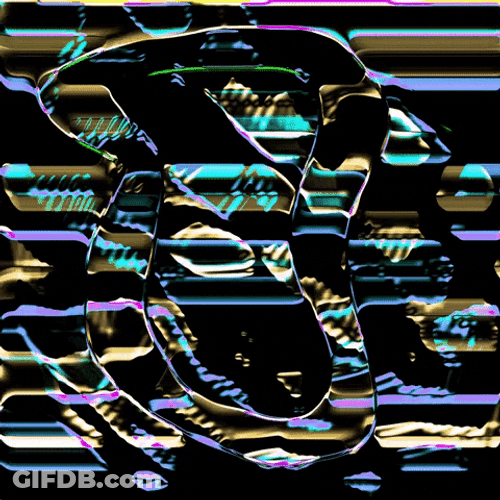 Hypnotic Optical Illusion Abstract Curl Patterns GIF