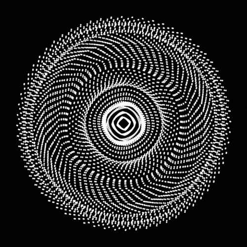 Hypnotic Optical Illusion Premium Vector Spiral GIF