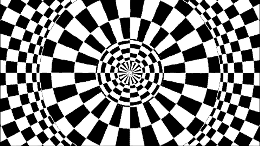 Hypnotic Optical Illusion GIF
