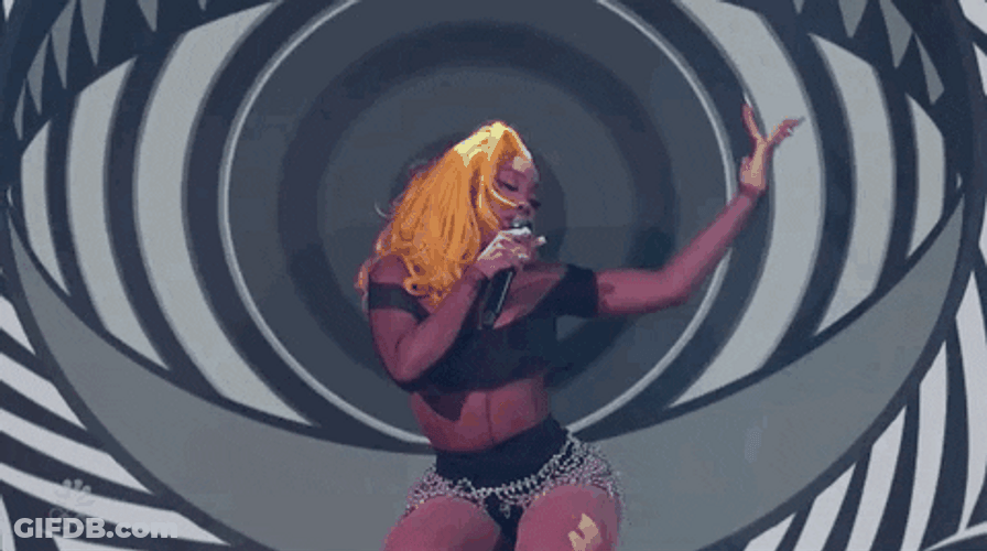 Hypnotic Trippy Stage Performance Sza GIF