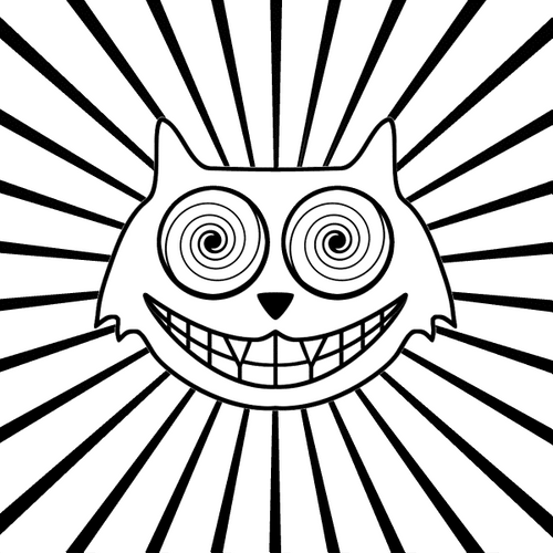 Hypnotize Owl Graphic Fun Art GIF