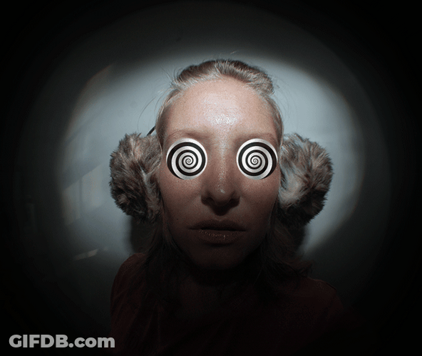Hypnotizing Swirling Eyes GIF