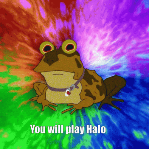 Hypnotoad Hypnosis You Will Play Halo GIF