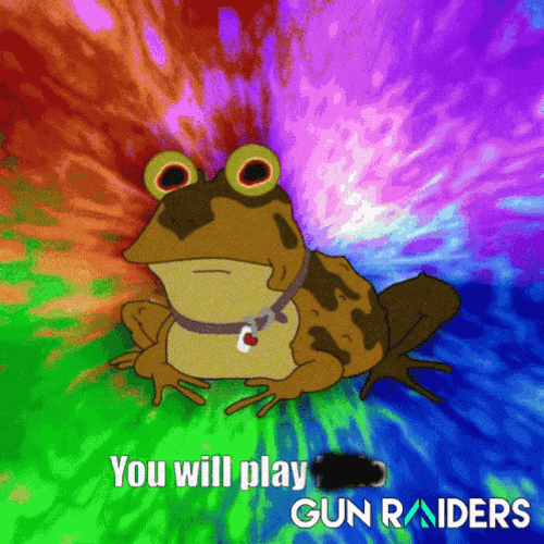 Hypnotoad You Will Play Gun Raiders GIF