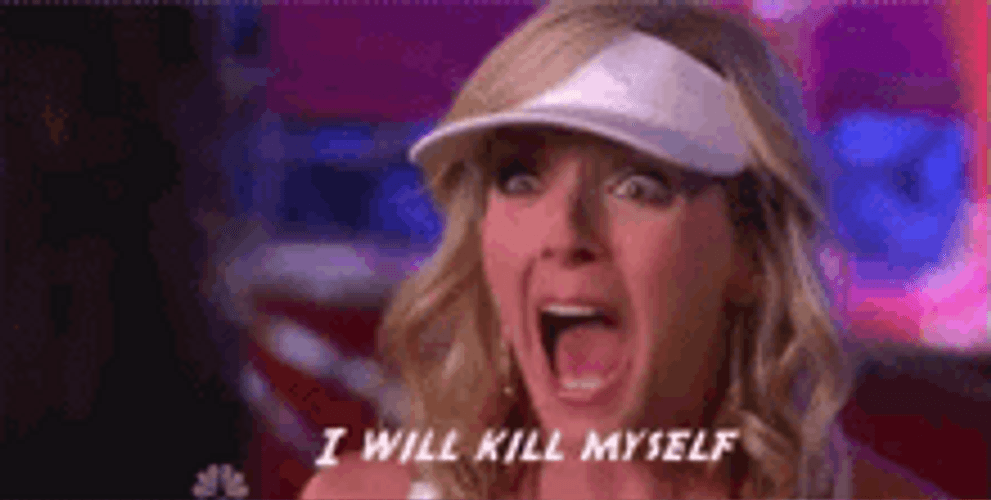 Hysterical Girl I Will Kill Myself GIF