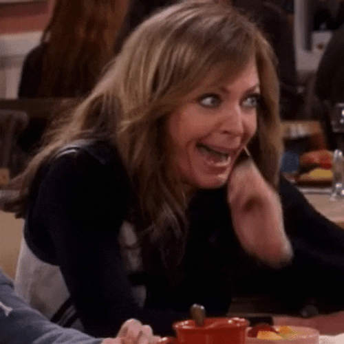 Hysterical Laughing Allison Janney GIF