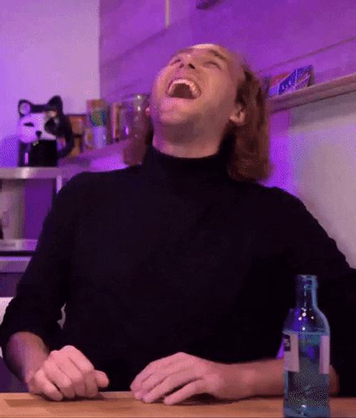Hysterical Laughing Clapping GIF