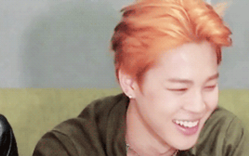 Hysterical Laughing Jimin BTS GIF