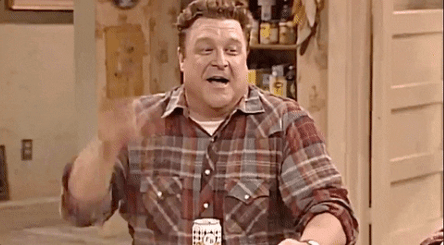Hysterical Laughing John Goodman Lol GIF