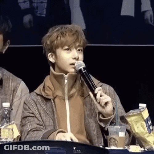 Hyungwon Mic Drop Meme GIF