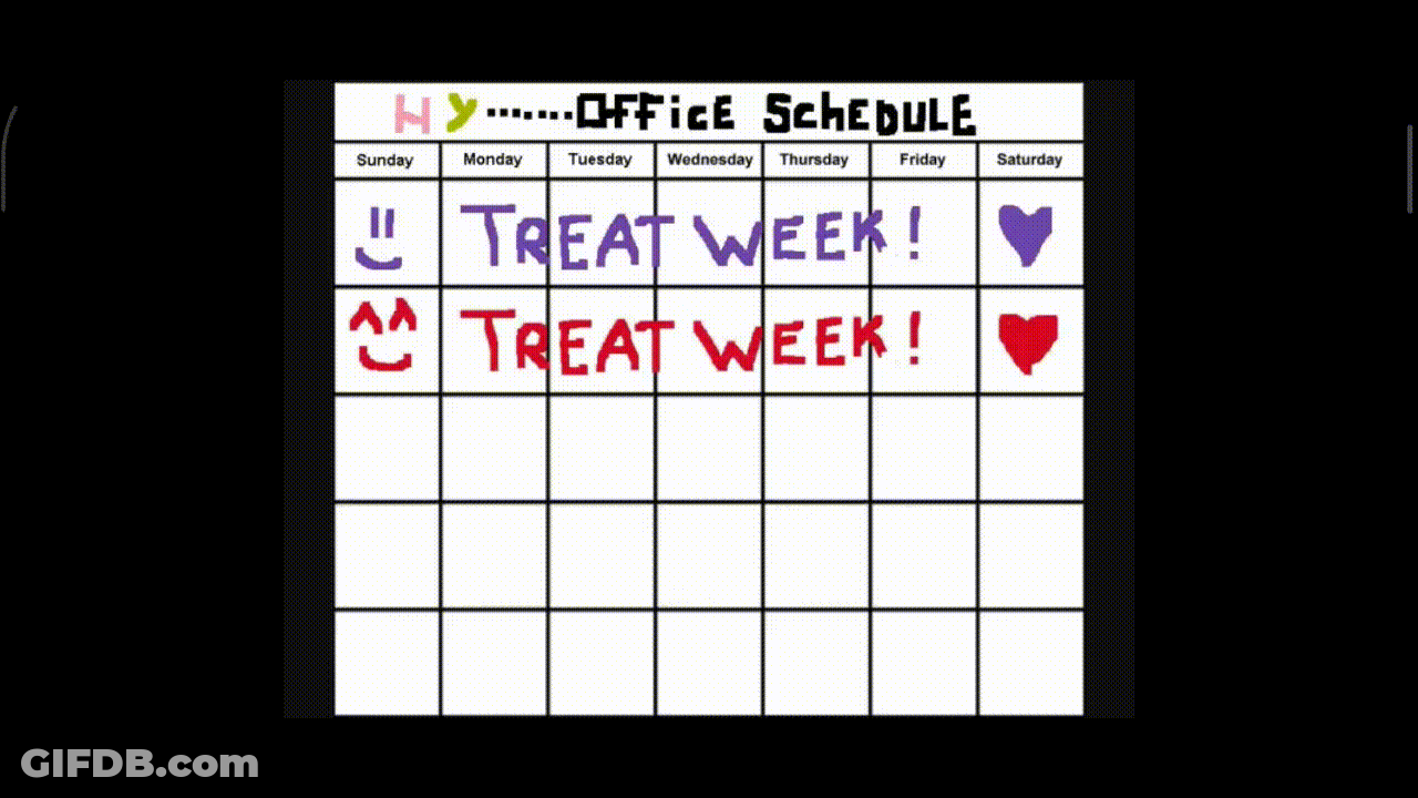 Hyy Standing In Treat Week GIF