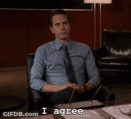 I Agree Famous Actor GIF