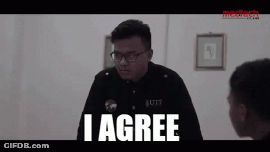 I Agree GIF