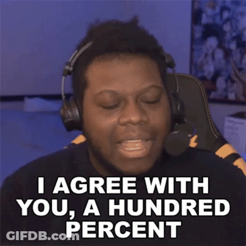 I Agree With You A Hundred Percent GIF