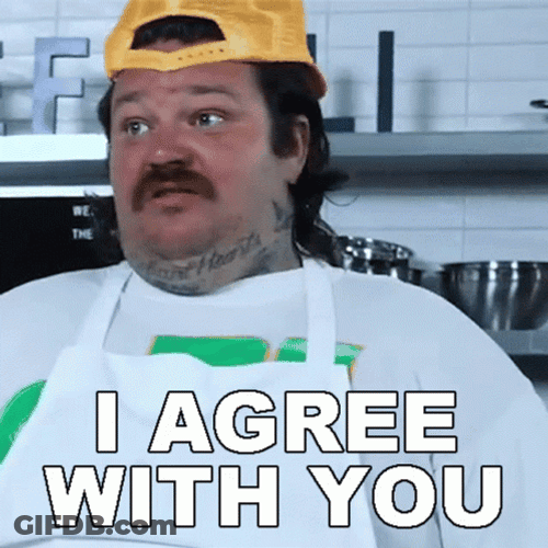 I Agree With You Matty Matheson GIF