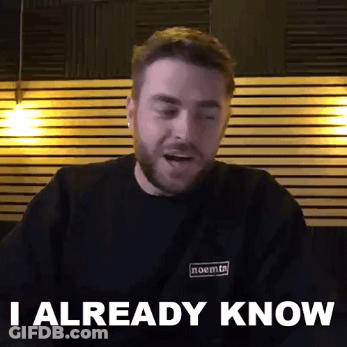 I Already Know Lewis Jackson GIF