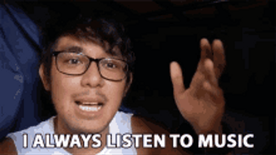 I Always Listen To Music GIF