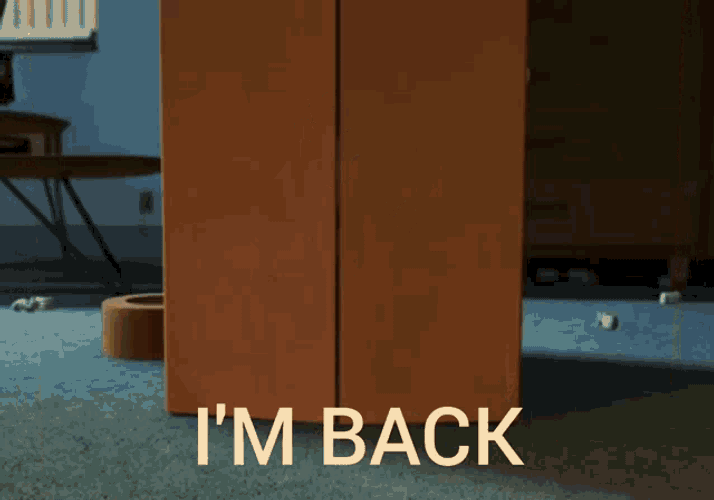 I Am Back Estoy De Vuelta GIF