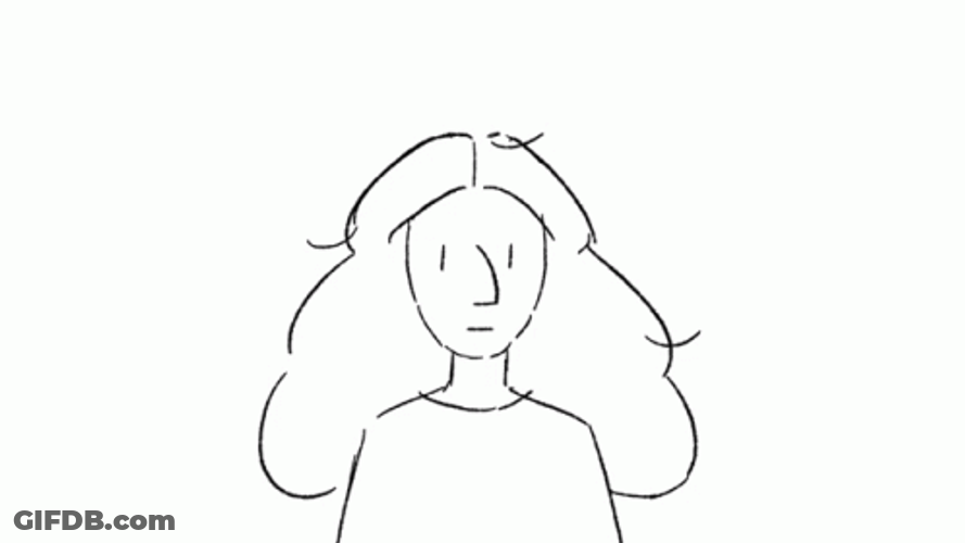 I Am Confused Face Animation GIF