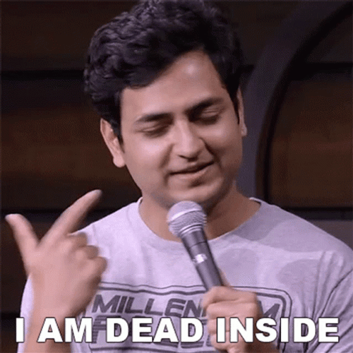 I Am Dead Inside Kenny Sebastian GIF