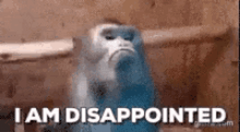 I Am Dissapointed GIF