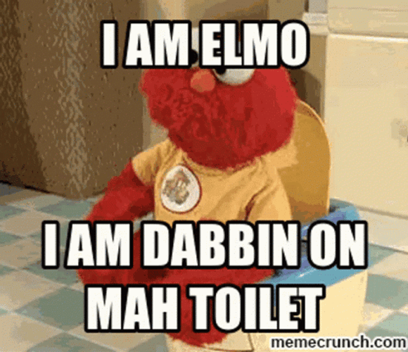 I Am Elmo Meme GIF