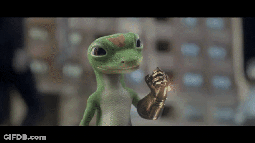 I Am Inevitable Finger Snap GIF