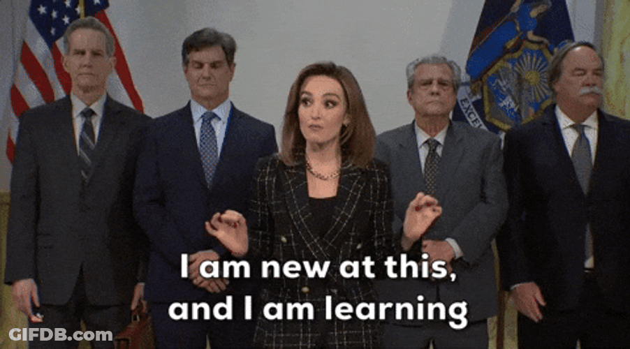 I Am New At This And Learned It From Watching You GIF