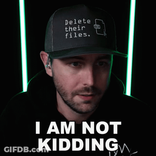 I Am Not Kidding Pierogi GIF
