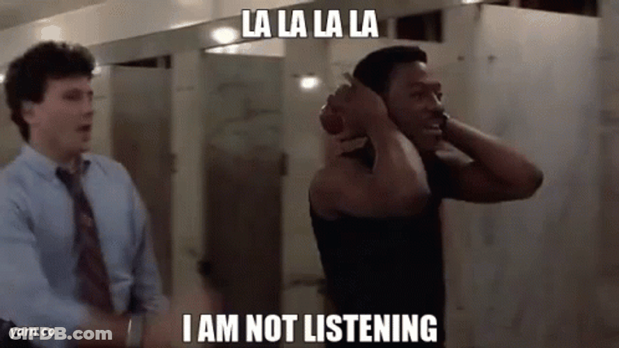 I Am Not Listening Beverly Hills Cop Axel GIF