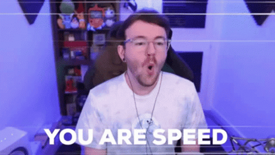 I Am Speed Gamers Unite GIF