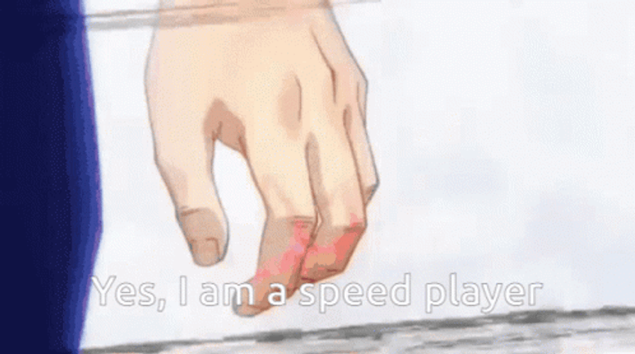I Am Speed Player Anime GIF
