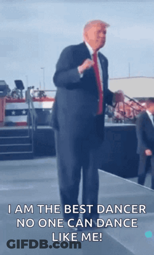 I Am The Best Dancer Trump Dance GIF